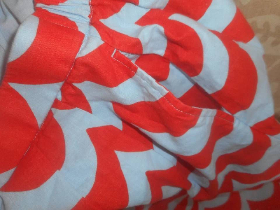 FALDA COMPLETA MARIMEKKO WAVE 50 % LINO 50 % ALGODÓN CINTURA 26-27 NUEVA SIN ETIQUETAS Foto 4 de 4