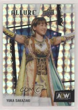 2022 Upper Deck Allure AEW White Diamond 6/50 Yuka Sakazaki #44 1s3j