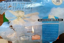 1 HARBOR BREEZE BELLHAVEN CEILING FAN NO BOX NEW