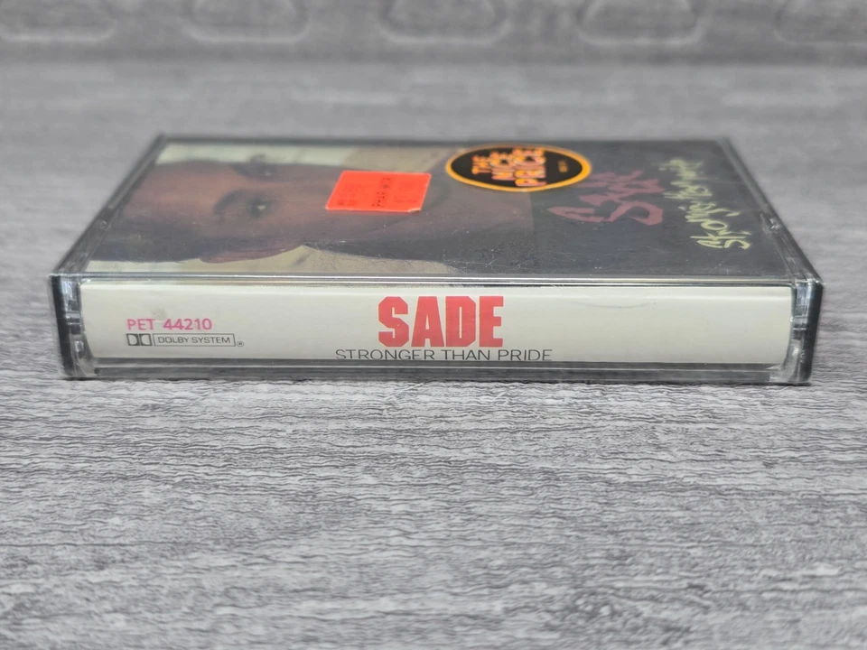 Stronger Than Pride by Sade (Cassette, 1988, Epic) SEALED - Image 3 of 4