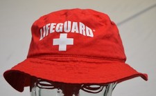 LIFEGUARD Officially Licensed Red Bucket Hat ...