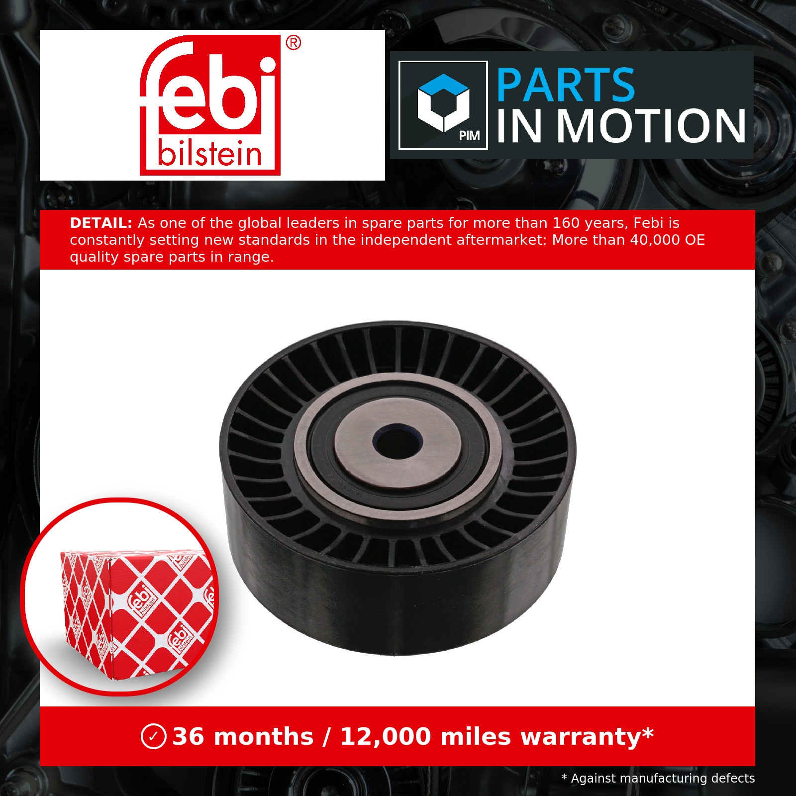 ✅Fits FEBI 100098 V-RIBBED BELT PULLEY ⭐UK Seller⭐ - Image 13
