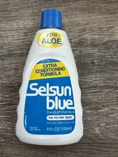 Selsun Blue Dandruff Shampoo Extra Conditioning With Aloe All Hair Types Vintage