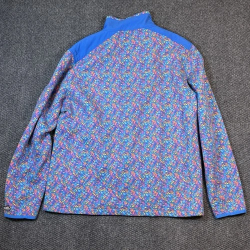 NWT Chubbies 1/4 Zip Pullover Men’s Floral Quilted “The Spade” Zip Pockets Sz L image 3