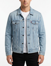 LEVI’S Trucker Denim Jacket Men Size L MJ6591