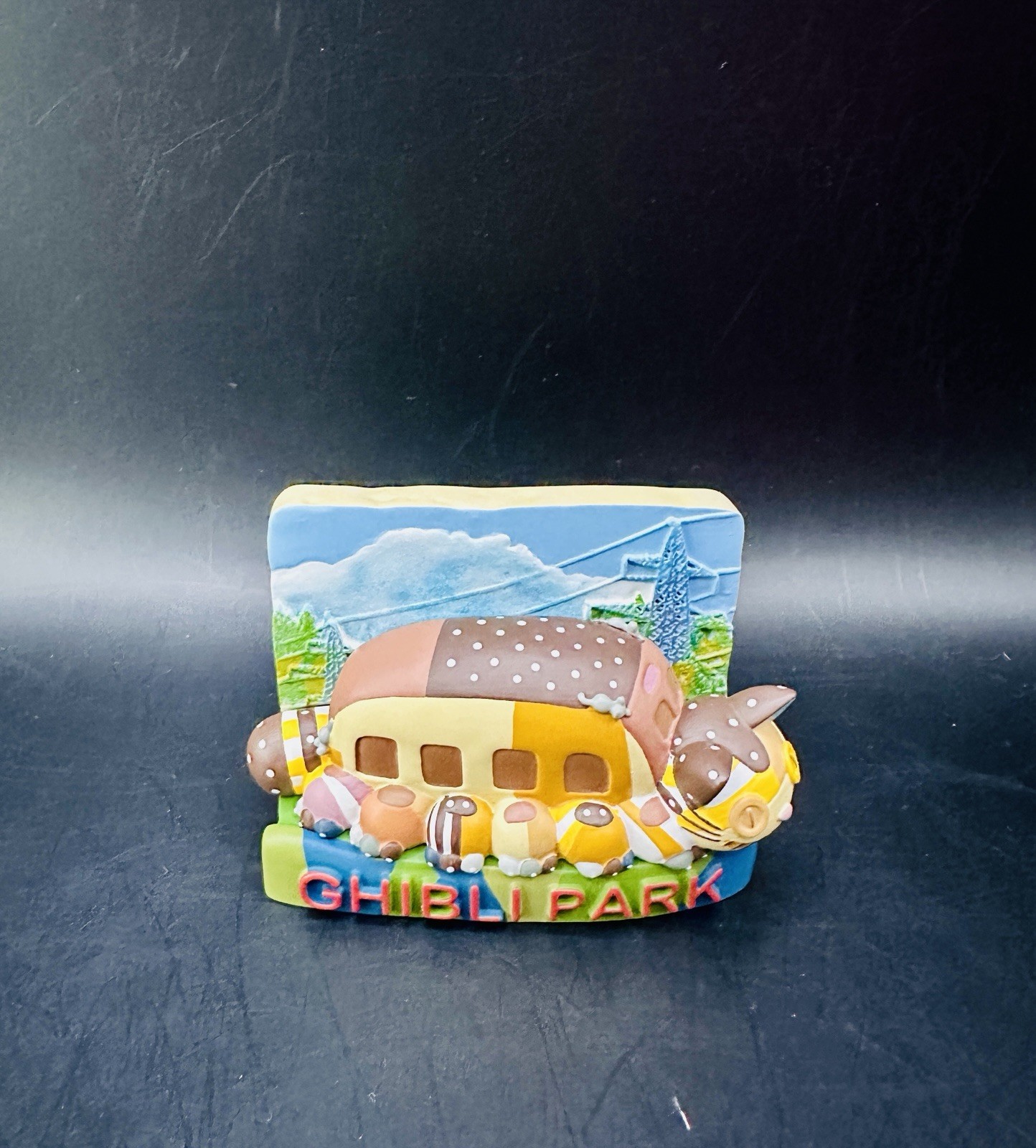 JAPÓN GHIBLI PARK EDICIÓN LIMITADA CATBUS MI VECINO TOTORO IMÁN EXCLUSIVO