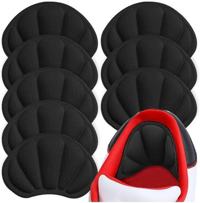 Back of Heel Cushion Inserts, Mesh Self-Adhesive Grips Pads Reusable Adhesive