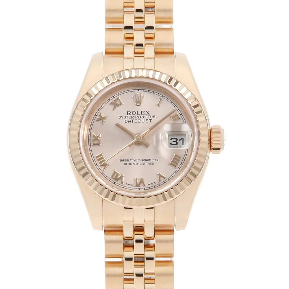 Rolex — ROLEX Datejust 179175 pink Rome K Number second hand Women