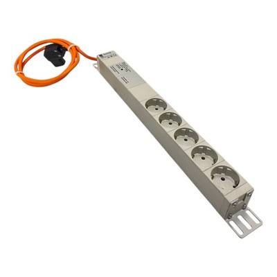 Rittal Steckdosenleiste 5-fach mit Entstörfilter für Industrie DK 7240.230