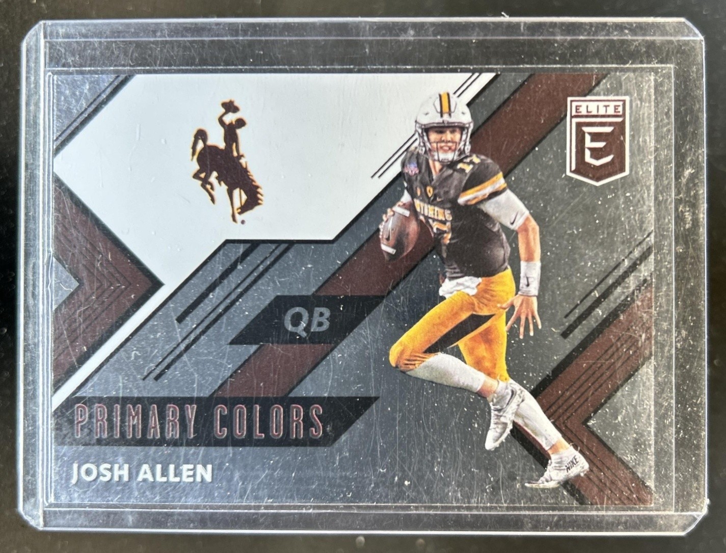 2018 Panini Elite Draft Picks Josh Allen Primary Colors Rookie RC #4