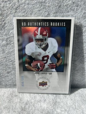 Amari Cooper 2015 Upper Deck - UD Authentics Rookies #UA-7 38/500 (RC)