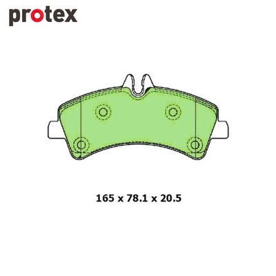 Protex Ultra Ceramic Plus Brake Pad Set DB1975