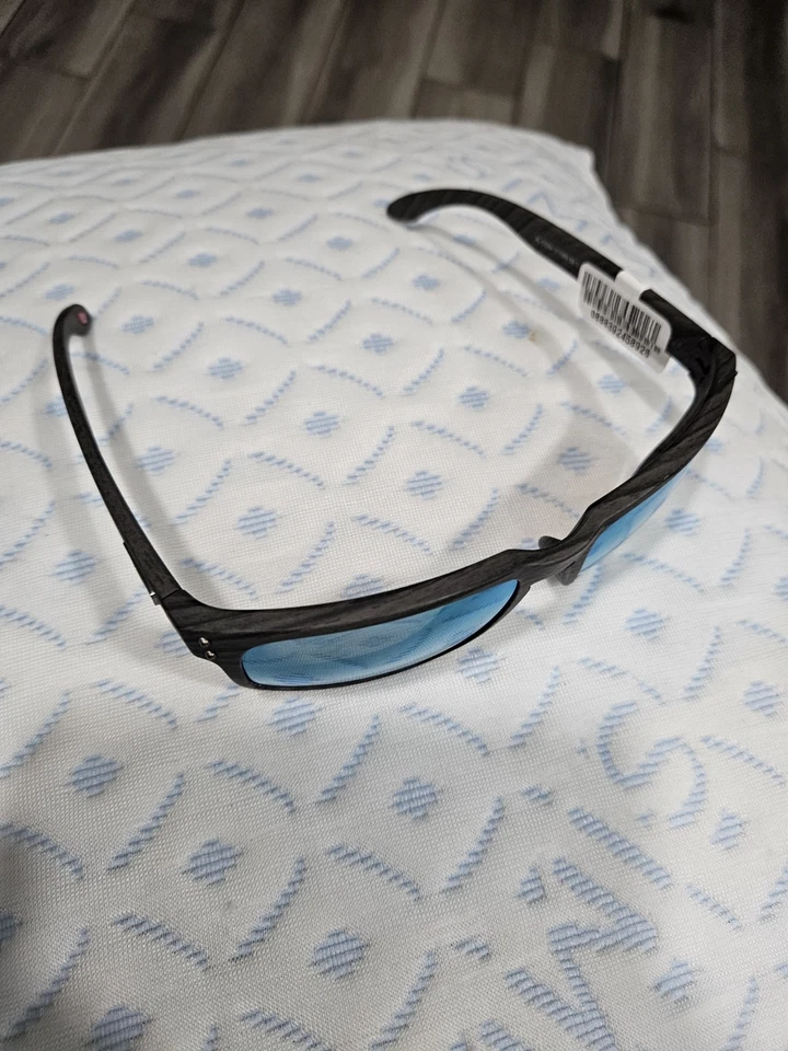 Oakley Holbrook Woodgrain Prizm Blue Sunglasses 9417-19 New With Tags NWT - Image 2 of 4