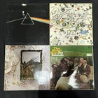 Rock 12 x LP Vinyl Record Job Lot Pink Floyd Led Zeppelin Beatles Bowie Queen