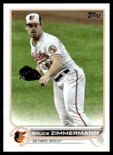 2022 Topps Bruce Zimmermann Baltimore Orioles #157