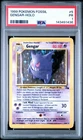 PSA 1 PR 1999 Fossil Gengar Holo 5/62 Holo Foil WOTC Pokemon Unlimited