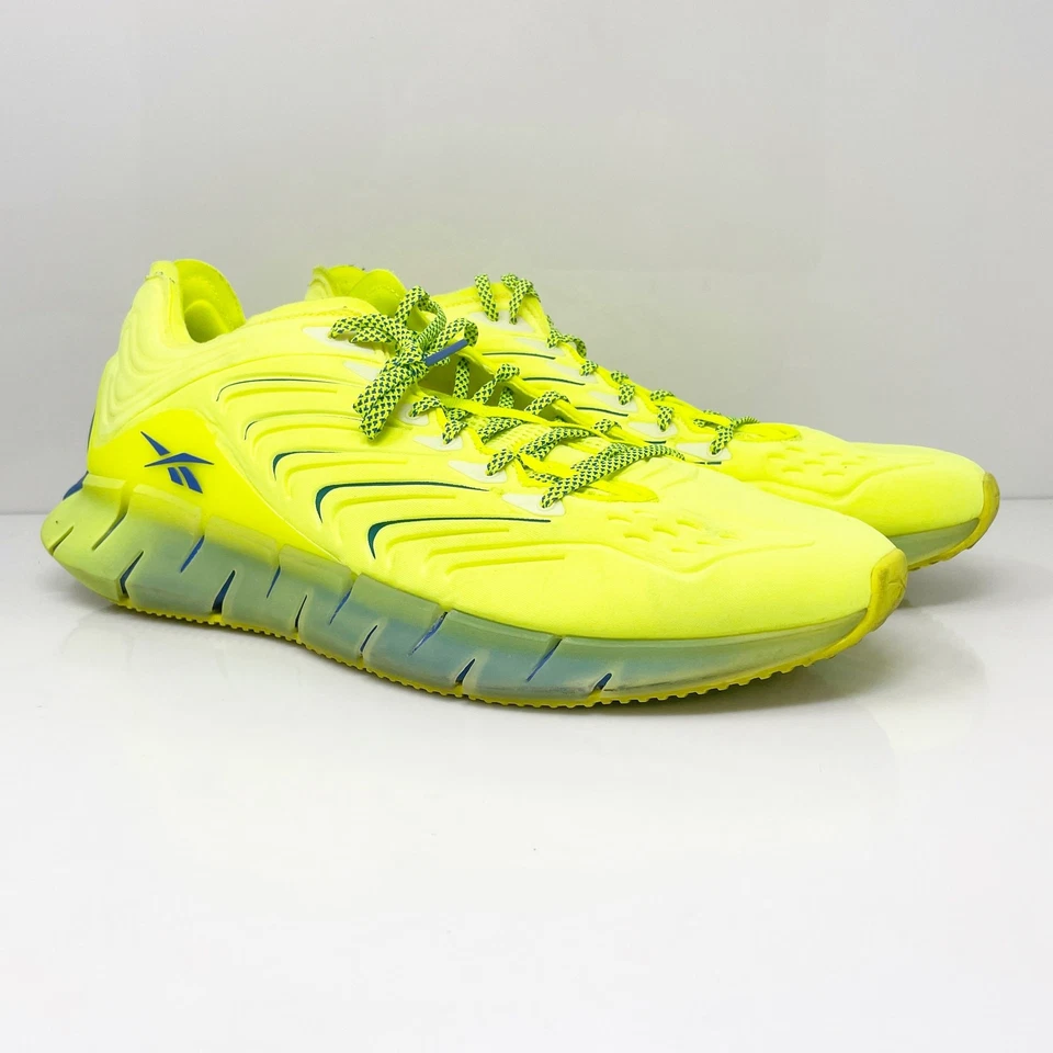 Zapatillas deportivas Reebok para hombre Zig Kinetica FX2461 amarillas talla 15 Foto 2 de 4