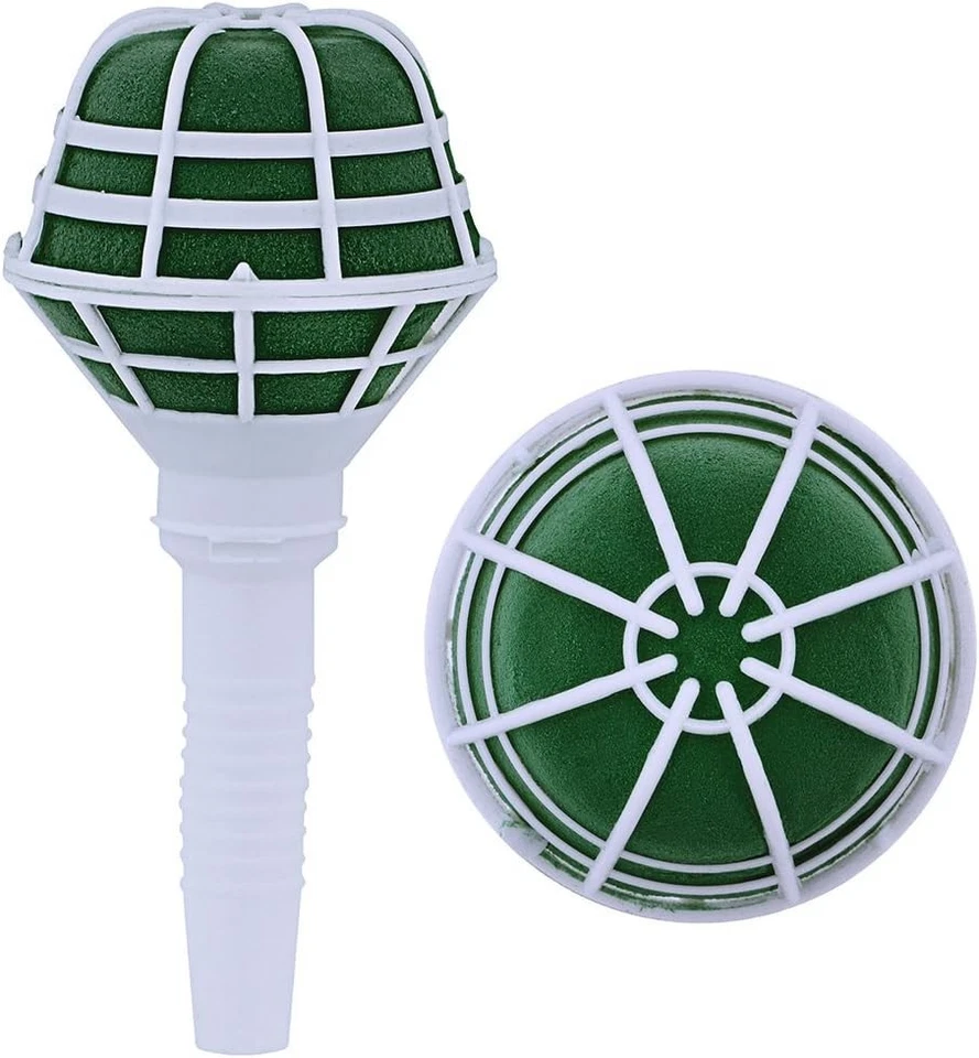 6 PIEZAS Soportes para Ramos Espuma Floral Mango Soporte para Ramos para Novia Libre... Foto 4 de 4