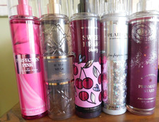 Bath Body Works Assorted Fragrances Fine Mist Set of 5 Bottles 8.0.FL