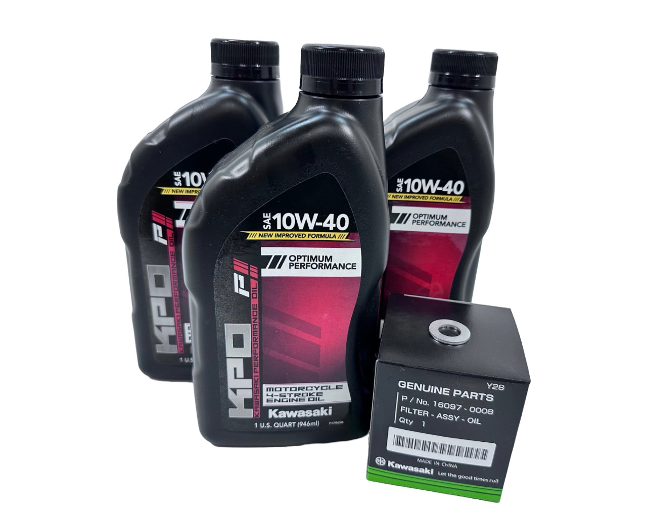 Kawasaki Kawasaki OEM Ninja 400 Z400 Oil Change Kit - Conventional