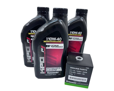 Kawasaki Kawasaki OEM Ninja 400 Z400 Oil Change Kit - Conventional