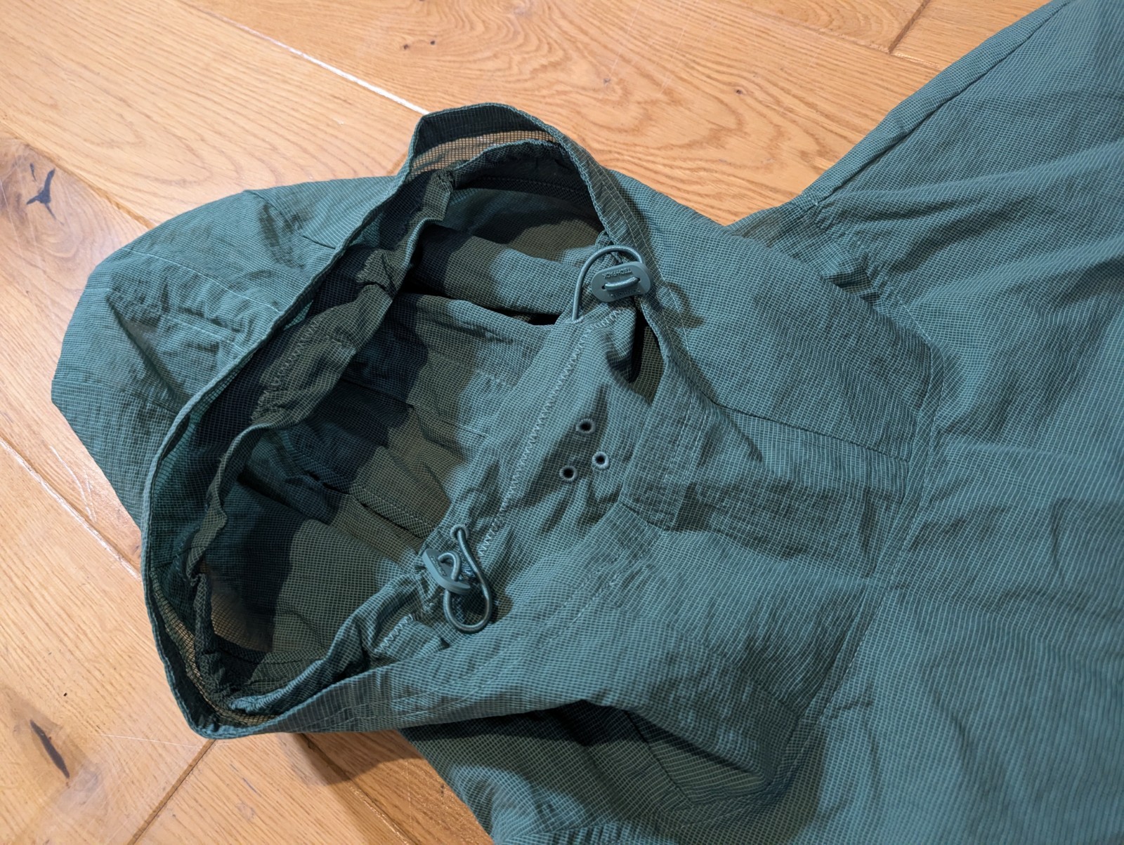 Nike Tech Pack Smock Pullover Green Lightweight J… - image 3