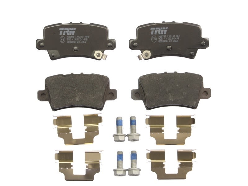 Plaquettes de frein TRW GDB3408 sans sifflement pour supprimer les vibrations sur Civic IX