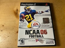 NCAA Football 06 (Sony PlayStation 2, 2005) CIB Complete w/ Manual Tested