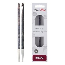 KnitPro Dreamz Afghan/Tunisian Crochet Hook US Size K 6.5mm K 6.50 mm