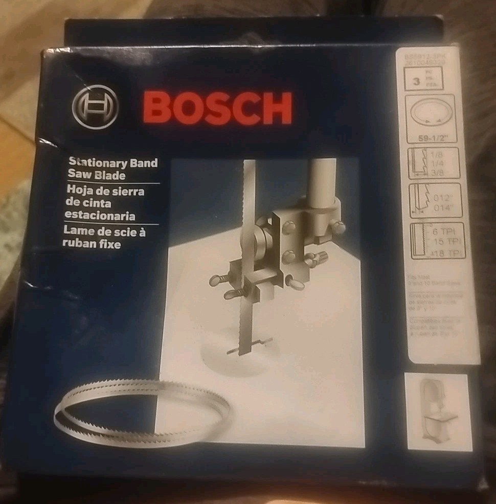Bosch BS62-6WA 62-Inch 1/4-Inch 6TPI Stationary Band Saw Blade-image