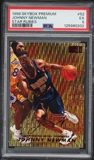 1998 Skybox Premium #52 STAR RUBIES /50 Johnny Newman SP PSA 5 (sn: 02/50)