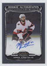 2022-23 O-Pee-Chee Platinum Rookie Auto Mark Kastelic #R-MK Auto RC