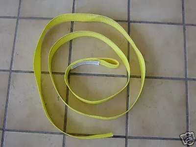 8 LOOP DOT LASSOS 8FT  STRAPS FOR TOW DOLLY AXLE CAR TRANSPORT TIE DOWN SHACKLE 