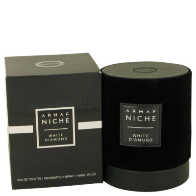 Armaf Niche White Diamond Men's Cologne by Armaf 3oz/90ml EDT Spray 