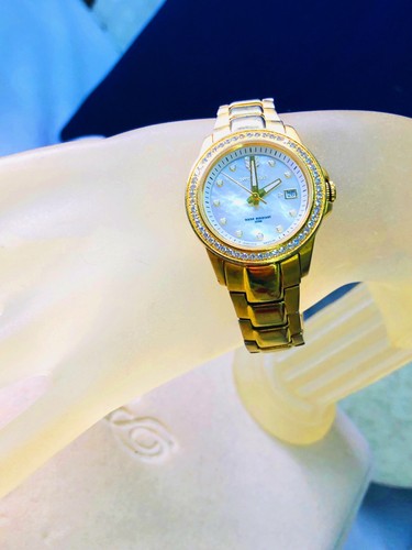 Beautiful Swiss Eagle Sapphire Crystal Mother Pearl Watch Swiss made - 第 6/10 張圖片