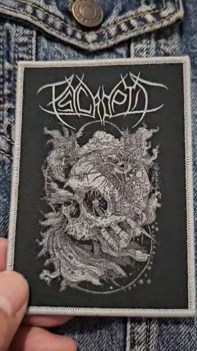 PSYCROPTIC-MINDS EYE-WOVEN PATCH-GRAY BORDERS - Video 1 of 1