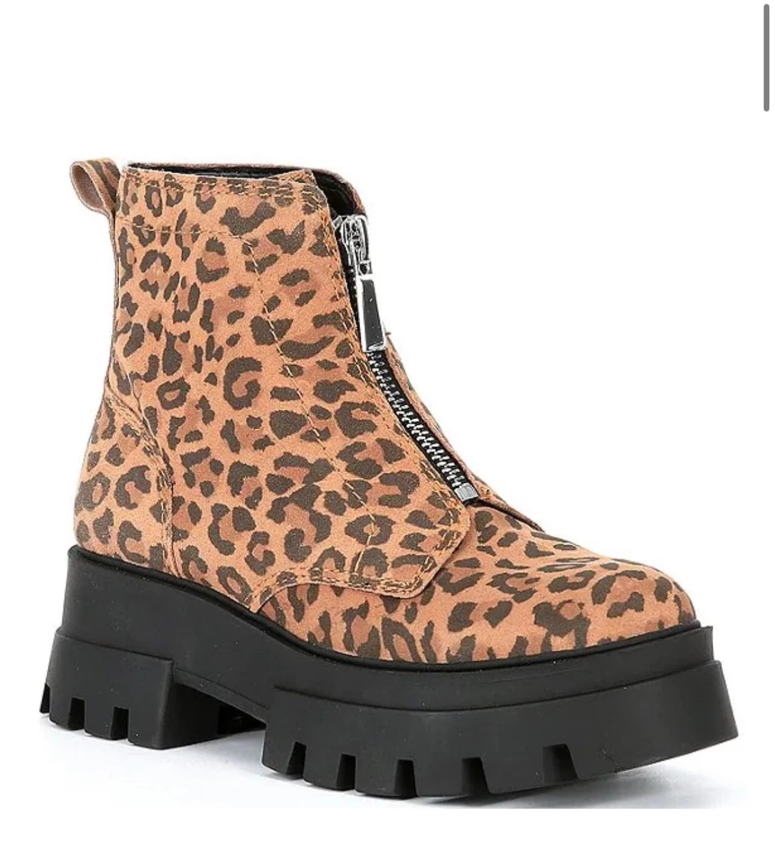 Gianni bini leopard best sale booties