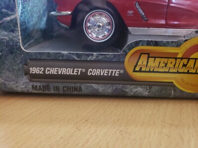 AMERICAN MUSCLE ERTL 1/18 Film Movie Corvette Amercan Graffiti EUR 129