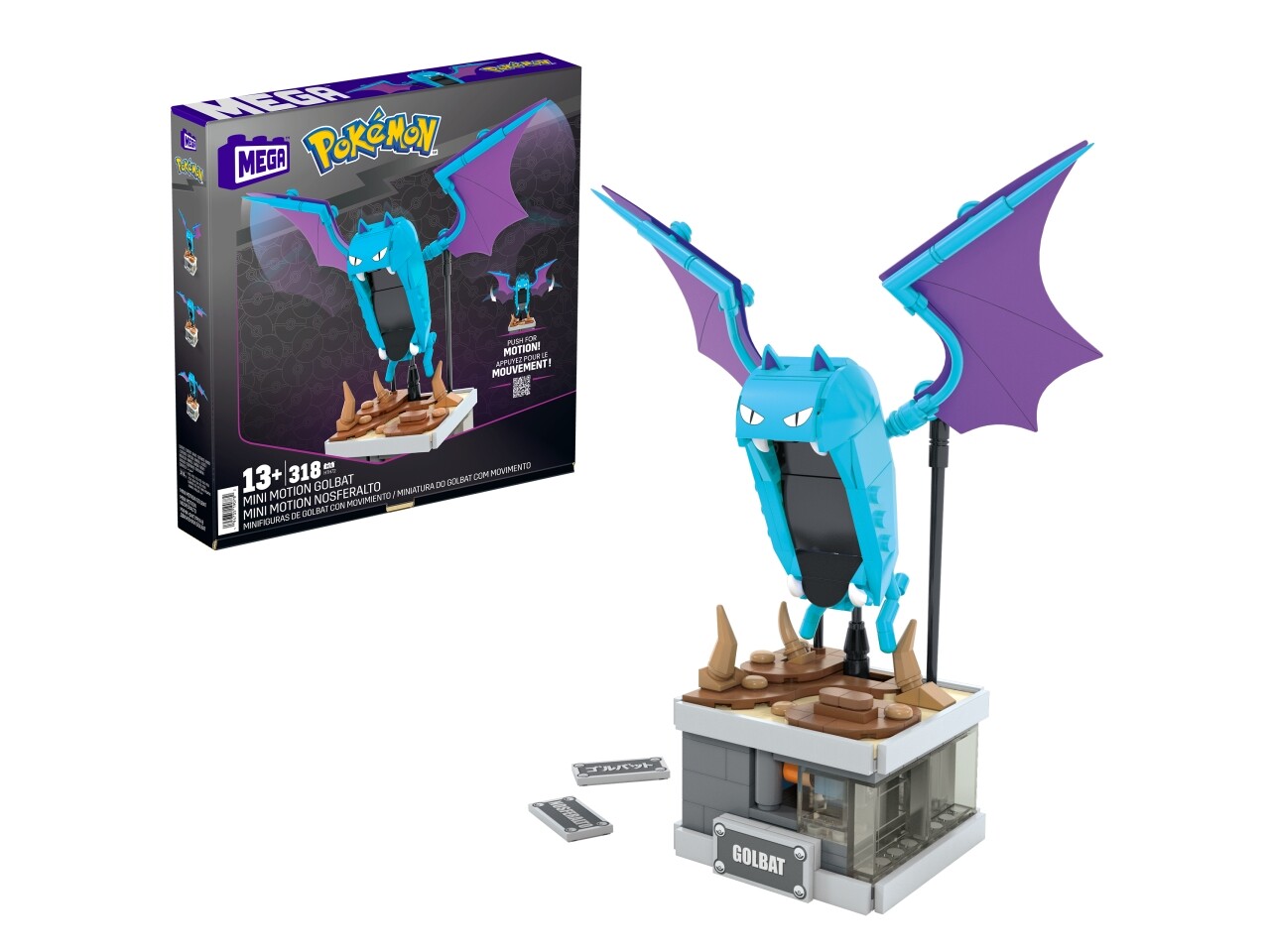 Pokemon - Mini Motion Golbat Hth72-0