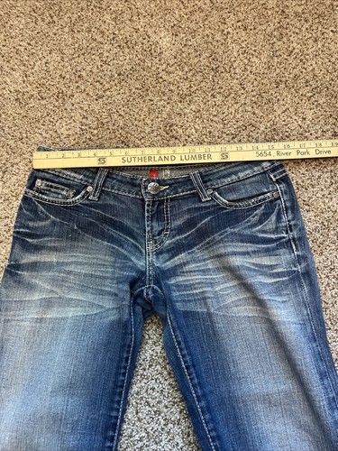 BKE Jeans Stella Women's 27 (30x26) Straight Leg Crop Jeans - Picture 6 of 14