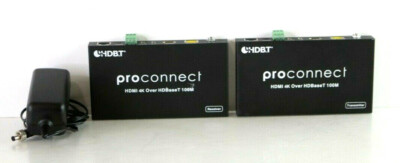 Proconnect HDMI 2.0 4K Over HDBaseT B-1004K Transmitter & Receiver C15 