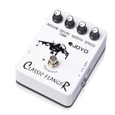 JOYO Classic Flanger Effect Pedal Metallic Flanger & Rapid Tremulous Vibrato