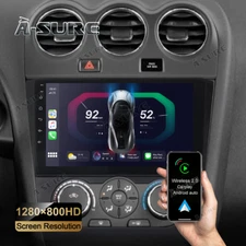 32G Car Stereo Radio Wifi CarPlay for Nissan Altima IV 2007-2012 with Manual A/C