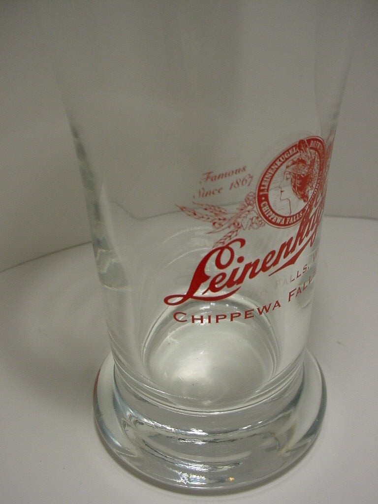 VINTAGE LEINENKUGELS PILSNER BEER GLASS, CHIPPEWA FALLS WISCONSIN eBay