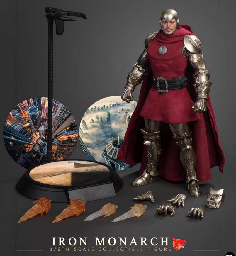 その他 S-HERO 1/6 IRON MONARCH SH003 S-HERO SH003 1/6 IRON MONARCH 12
