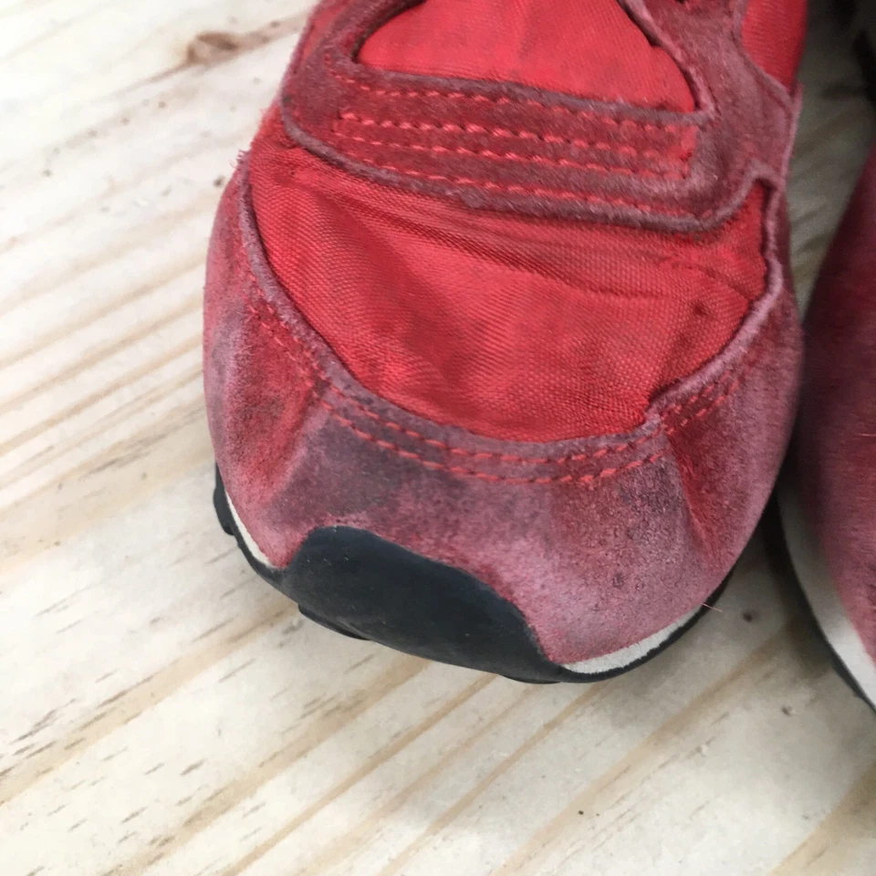 Saucony Zapatos Juveniles 4 M Jazz Atléticos Zapatillas bajas SK267018 Azul Rojo Gamuza Foto 3 de 4