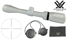 Vortex Crossfire II SATIN SILVER Cerakote 4-12x44 BDC Dead-Hold Scope 31015