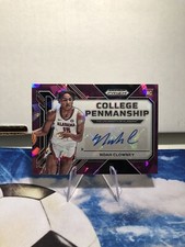 2023 Panini Prizm Rookie Purple Ice College Penmanship /99 Noah Clowney