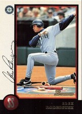 1998 Bowman Alex Rodriguez Seattle Mariners #232