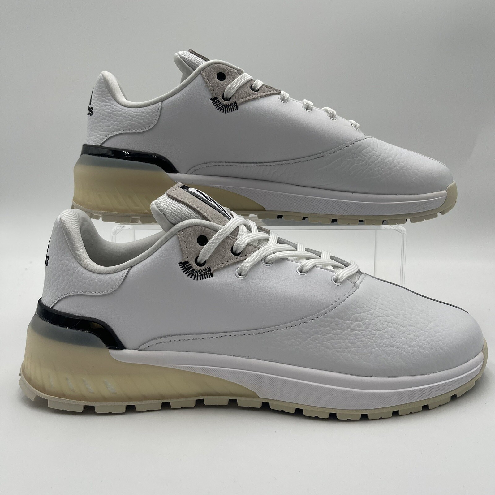 Men's Size 11 Adidas REBELCROSS Spikeless Golf Shoes Boost White Black